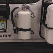 Rear Door Mounted Fire Extinguisher